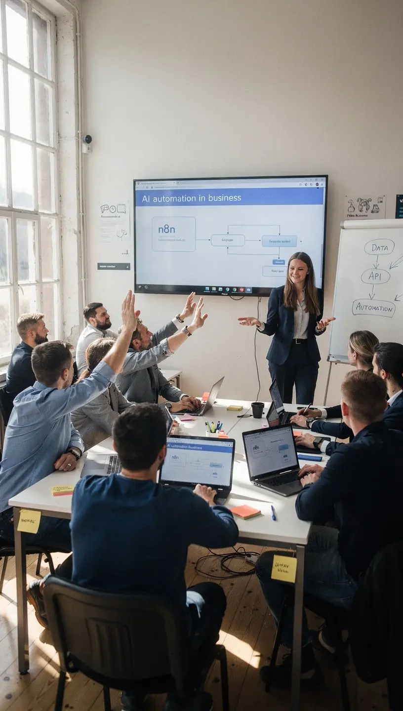 Verslo augimo strategijos su automatizacijos įrankiais