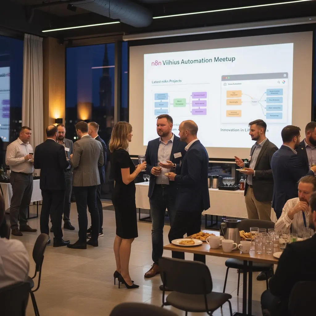 IT specialistai, aptariantys automatizacijos projektus